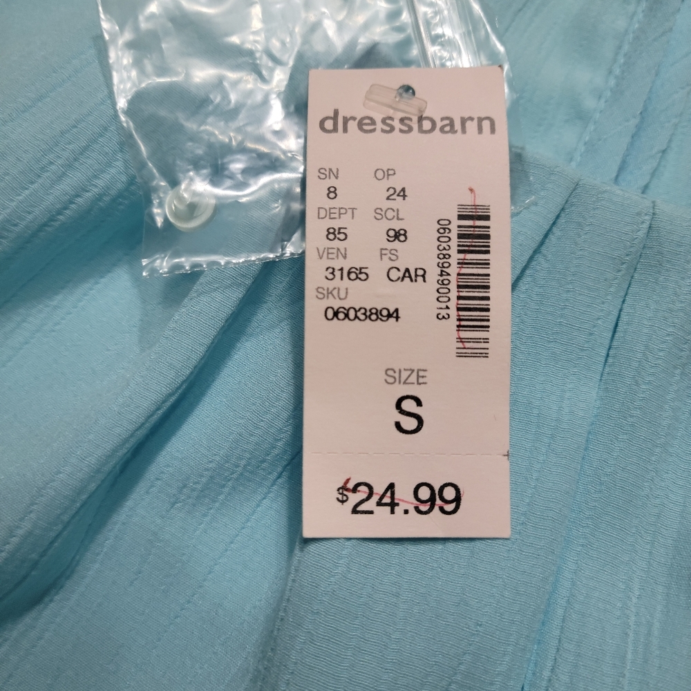 Women's Dressbarn Sleeveless Top NWT Sz Small - Picture 5 of 5